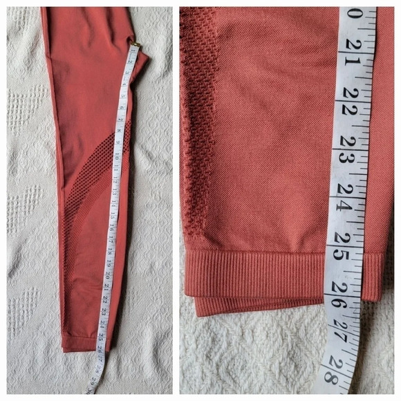 MOTUS SEAMLESS LEGGINGS HIGH WAIST – TERRA ROSE - Picture 12 of 12